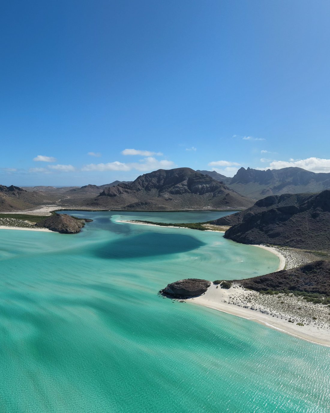 Panoramic view of Balandra Bay